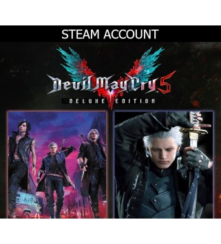 Devil May Cry 5 Deluxe + Vergil Steam Key EUROPE